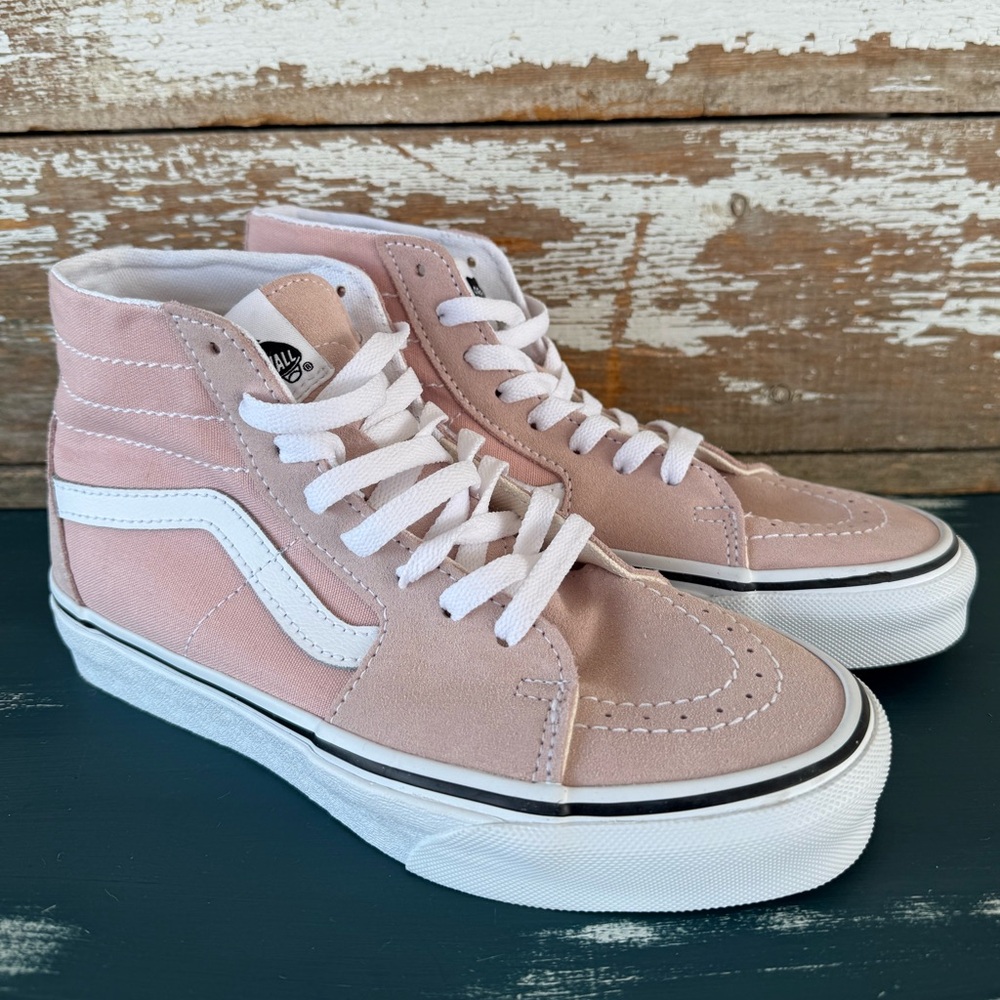 Vans light pink suede. Size 7 women’s